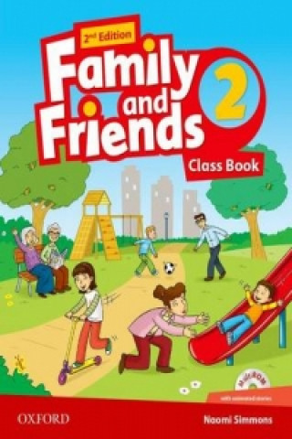 Книга Family and Friends: Level 2: Class Book with Student MultiROM Naomi Simmons