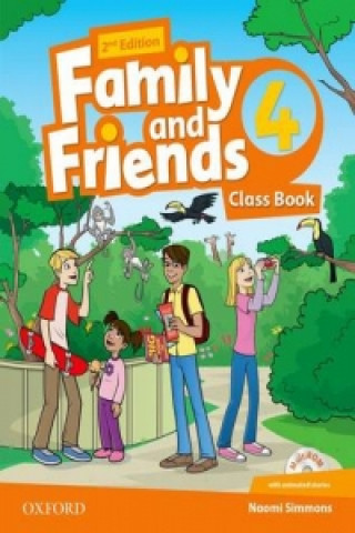 Kniha Family and Friends: Level 4: Class Book with Student MultiROM N. Simmons