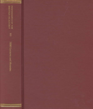 Kniha Proceedings British Academy 