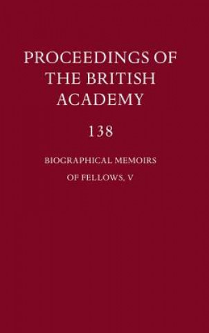Carte Proceedings of the British Academy, 138 Biographical Memoirs of Fellows, V P.J. Marshall