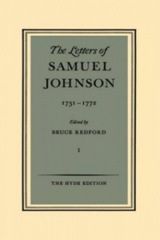 Carte Letters of Samuel Johnson: Volume I: 1731-1772 Samuel Johnson