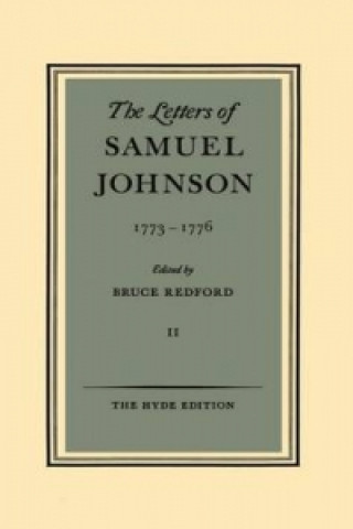 Book Letters of Samuel Johnson: Volume II: 1773-1776 Samuel Johnson