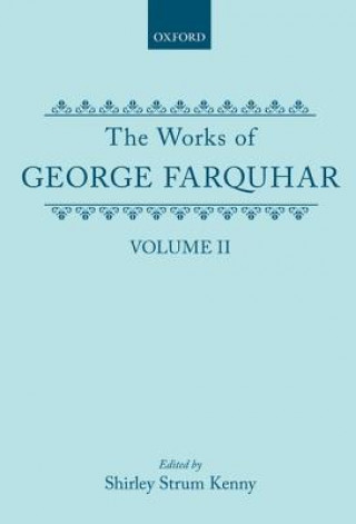 Kniha Works of George Farquhar: Volume II George Farquhar