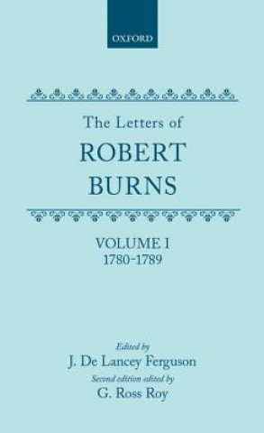 Kniha Letters: I. 1780-1789 Robert Burns