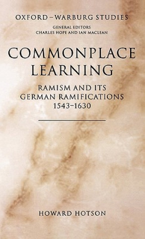 Buch Commonplace Learning Howard Hotson