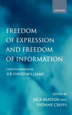 Könyv Freedom of Expression and Freedom of Information Jack Beatson