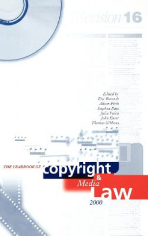 Könyv Yearbook of Copyright and Media Law: Volume V, 2000 Eric Barendt