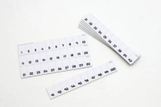 Printed items Numicon: Card 1-100 Number Track 