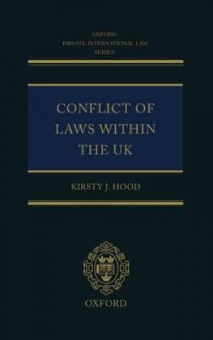 Book Conflict of Laws Within the UK Kirsty J. Hood