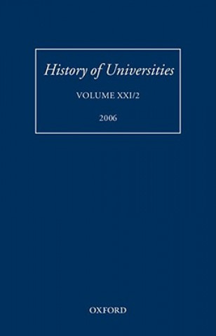 Knjiga History of Universities Mordechai Feingold