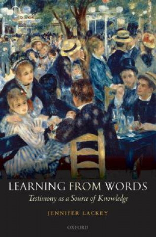 Книга Learning from Words Jennifer Lackey