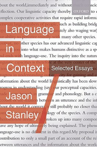 Kniha Language in Context Jason Stanley