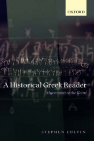 Kniha Historical Greek Reader Stephen Colvin
