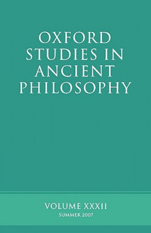 Carte Oxford Studies in Ancient Philosophy XXXII David Sedley