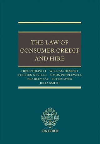 Книга Law of Consumer Credit and Hire Stephen Neville