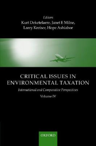 Libro Critical Issues in Environmental Taxation Kurt Deketelaere