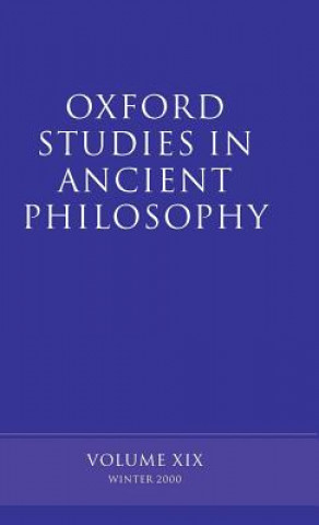 Könyv Oxford Studies in Ancient Philosophy David N. Sedley