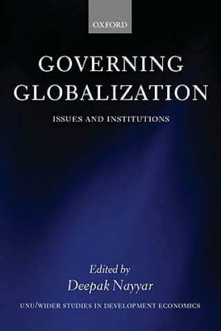 Libro Governing Globalization Deepak Nayyar