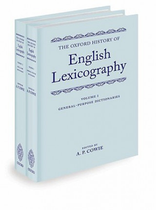 Carte Oxford History of English Lexicography A. P. Cowie
