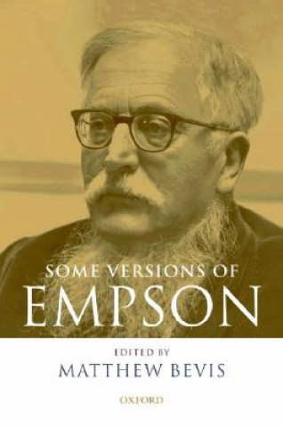 Könyv Some Versions of Empson Matthew Bevis