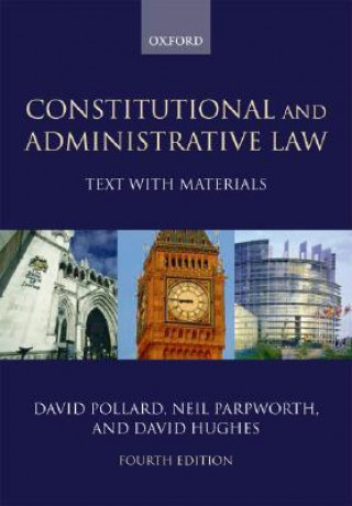 Kniha Constitutional and Administrative Law David Pollard