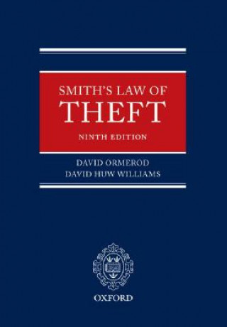 Könyv Smith's Law of Theft David Ormerod