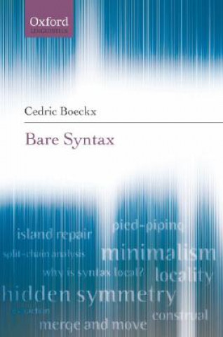 Könyv Bare Syntax Cedric Boeckx