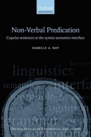 Knjiga Nonverbal Predication Isabelle Roy