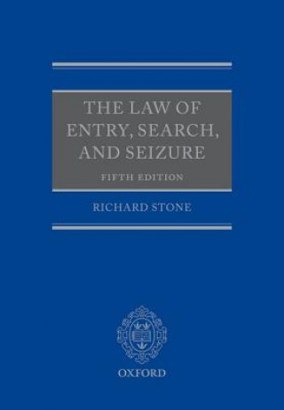 Carte Law of Entry, Search, and Seizure Richard Stone
