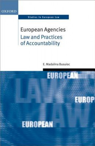 Könyv European Agencies Madalina Busuioc