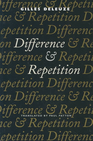 Book Difference and Repetition Gilles Deleuze