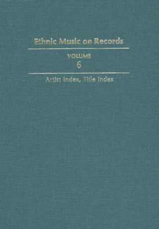 Book Ethnic Music on Records Richard Spottswood