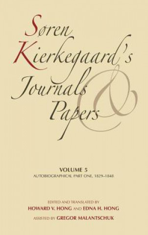 Book Soren Kierkegaard's Journals and Papers, Volume 5 Soren Kierkegaard