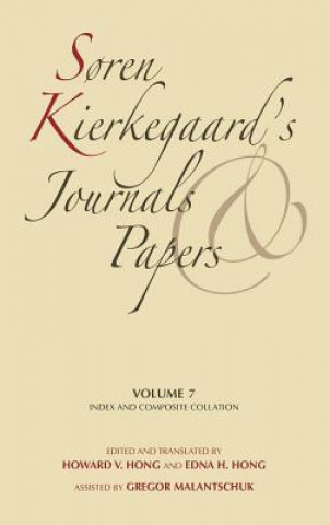 Kniha Soren Kierkegaard's Journals and Papers, Volume 7 Soren Kierkegaard