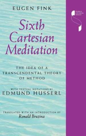 Kniha Sixth Cartesian Meditation Edmund Husserl