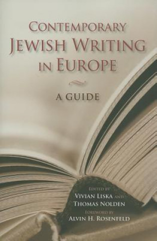 Kniha Contemporary Jewish Writing in Europe Alvin Rosenfeld