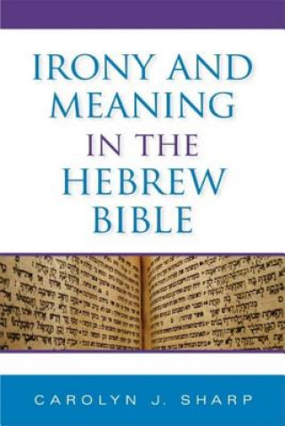 Książka Irony and Meaning in the Hebrew Bible Carolyn J. Sharp