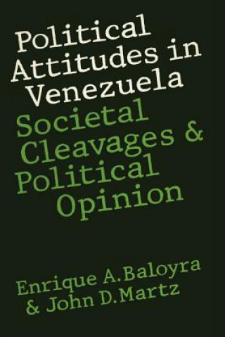 Książka Political Attitudes in Venezuela Enrique A. Baloyra