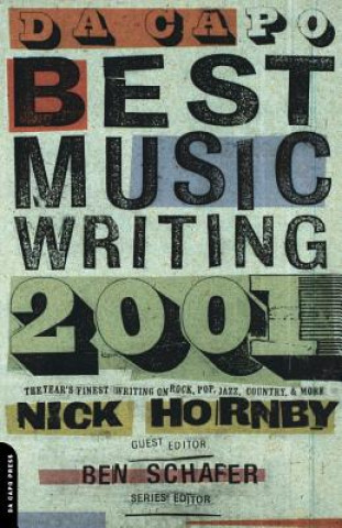 Książka Da Capo Best Music Writing 2001 Nick Hornby