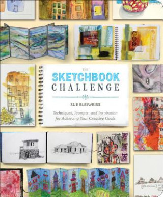 Kniha Sketchbook Challenge, The Sue Bleiweiss