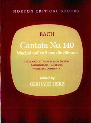 Knjiga Cantata No. 140 Johann Sebastian Bach