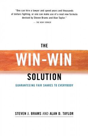 Book Win-Win Solution Steven J. Brams