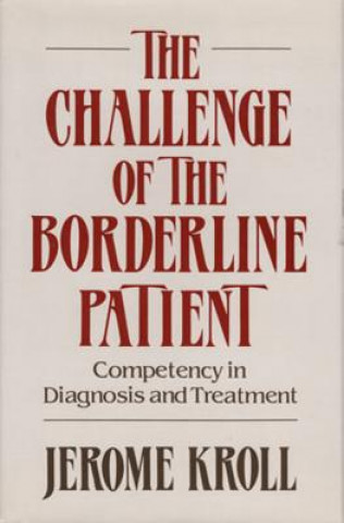 Kniha Challenge of the Borderline Patient Jerome Kroll