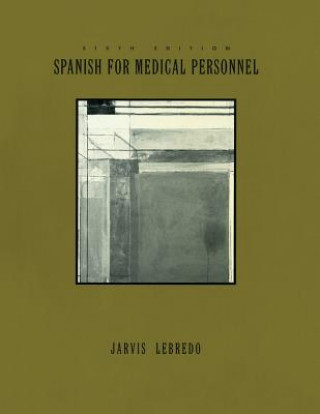 Buch Spanish for Medical Personnel Ana C. Jarvis