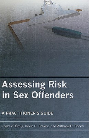 Carte Assessing Risk in Sex Offenders - A Practitioner's  Guide Leam A. Craig