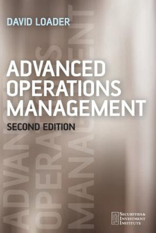 Könyv Advanced Operations Management 2e David Loader