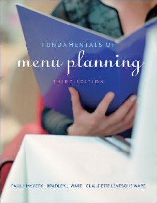 Kniha Fundamentals of Menu Planning Paul J. McVety