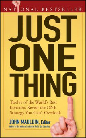 Книга Just One Thing John Mauldin