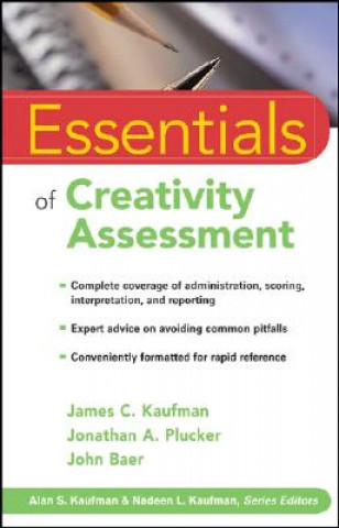Kniha Essentials of Creativity Assessment James C. Kaufman