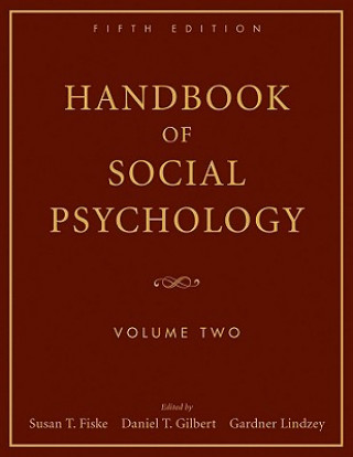 Könyv Handbook of Social Psychology 5e V 2 Susan T. Fiske
